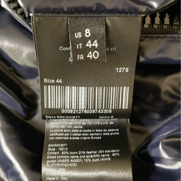 Calvin Klein Raf Simons 205W39NYC Oversized Puffer Down Jacket Made in Italy - Picture 7 of 14